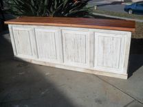 Store Counter From Reclaimed Wood 6 small