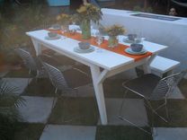 Dining Table From Reclaimed Wood 1 small