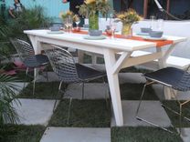 Dining Table From Reclaimed Wood 3 small