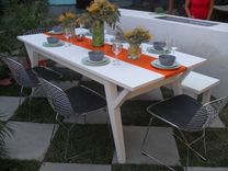 Dining Table From Reclaimed Wood 4 small