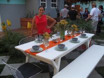 Dining Table From Reclaimed Wood 5 small