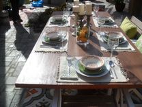 Custom Made Dining Table From Reclaimed Wood Nade In The Usa 6 small