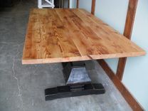Reclaimed Wood Dining Table 4 small