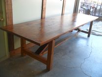 Reclaimed Wood Dining Table 1 small