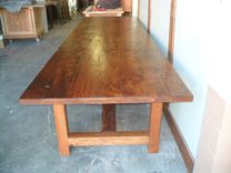 Reclaimed Wood Dining Table 3 small