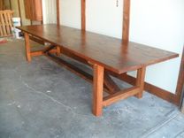 Reclaimed Wood Dining Table 5 small
