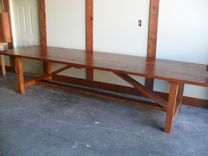 Reclaimed Wood Dining Table 6 small