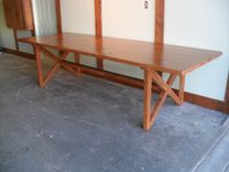 Custom Made Table From Reclaimed Wood Made In The Usa 3 small