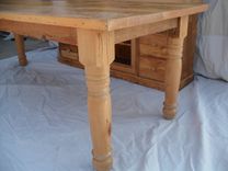 Custom Made Table From Reclaimed Wood Made In The Usa 1 small
