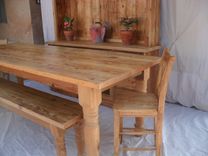 Custom Made Table From Reclaimed Wood Made In The Usa 3 small