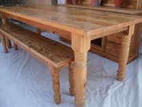 Custom Made Table From Reclaimed Wood Made In The Usa 5 small
