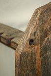 Reclaimed/Barnwood Lumber Fishing Rod Rack/Cabinet 7 small