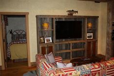 Reclaimed Lumber Entertainment Center 2 small