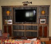 Reclaimed Lumber Entertainment Center 3 small