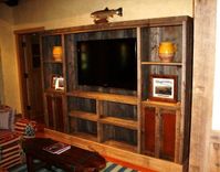 Reclaimed Lumber Entertainment Center 1 small