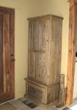 Reclaimed Lumber Gun Cabinet 2 small