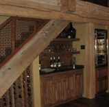 Reclaimed Lumber Bar, Wine Rack & Refrigerator Door Fronts 1 small