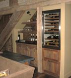 Reclaimed Lumber Bar, Wine Rack & Refrigerator Door Fronts 2 small