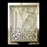 White Wood Abstract 2 small