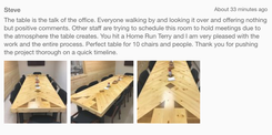 Chevron Conference Table 4 small