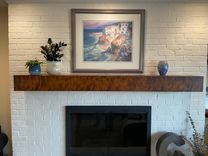 Flame Birch Mantel 4 small