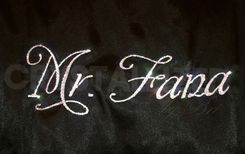 Custom Personalized Crystallized Men's Groom's Robe Wedding Genuine European Crystals 2 small