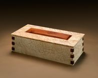 Curly Maple Salvaged Box 1 small