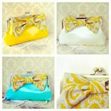 Elegant And Chic Clutch Purse With A Big Bow 3 small