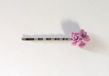 Hairpin With Lavender Bouquet Cabochon 1 small