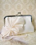 Art Deco Bridal Clutch Purse With Swirls 1 small