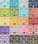 Handmade Damask Fabric Favor Bag For Parties 5 small