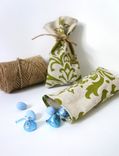 Handmade Damask Fabric Favor Bag For Parties 2 small