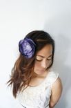Handmade Rose Hair Fascinator With Pearls And Swarovski Rhinestones 4 small
