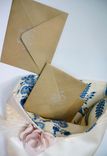 Handmade Satin Wedding Money Bag With Carnation Flower And Feathers 1 small