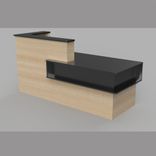 Santa Barbara Reception Desk, Office Desk, Retail Desk, Front Desk, Reception Counter 6 small