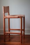 Cherry And Leather Counter Stool 5 small