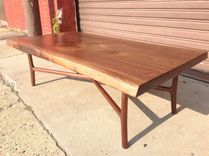Black Walnut Slab Coffee Table 1 small