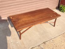 Black Walnut Slab Coffee Table 3 small