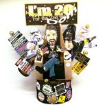 Personalized 40th Cake Toppers, Unique 40 Birthday Cake Topper Centerpiece 5 small