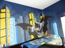 Gotham City And Batman Control Room Mural 1 small