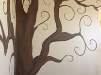 Whimsical Tree Mural 1 small