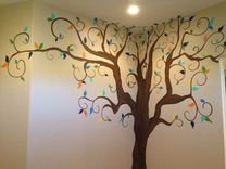 Whimsical Tree Mural 2 small