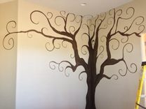 Whimsical Tree Mural 3 small