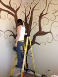 Whimsical Tree Mural 4 small