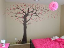 Cherry Blossom Tree Mural 1 small