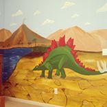 Dinosaur Mural 1 small