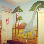 Dinosaur Mural 2 small