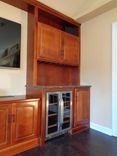 Maple Media Cabinet Wall With Dry Bar 2 small