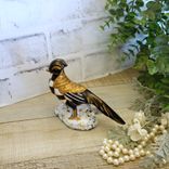 Courtly Bird Of Paradise Checked Songbird Decor Black And White Check Decor 4 small