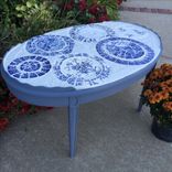 Broken China Mosaic Coffee Table 1 small